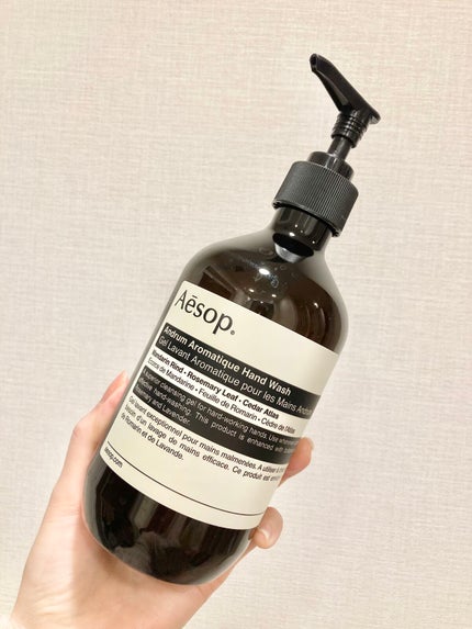 アンドラム アロマティック ハンドウォッシュ/Aesop/ハンドソープを使ったクチコミ(1枚目)