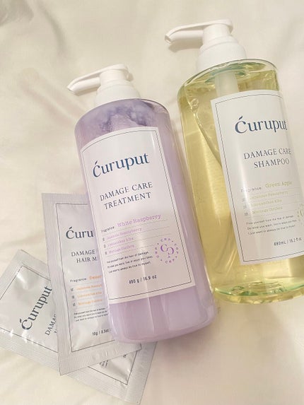 ディープダメージケアセット/curuput/市販シャンプーを使ったクチコミ(2枚目)