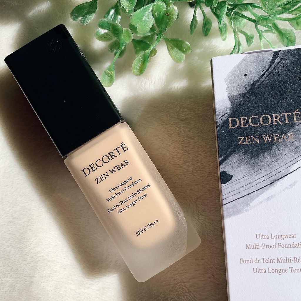 ゼン ウェア フルイド/DECORTÉ/リキッドファンデーションを使ったクチコミ（2枚目）