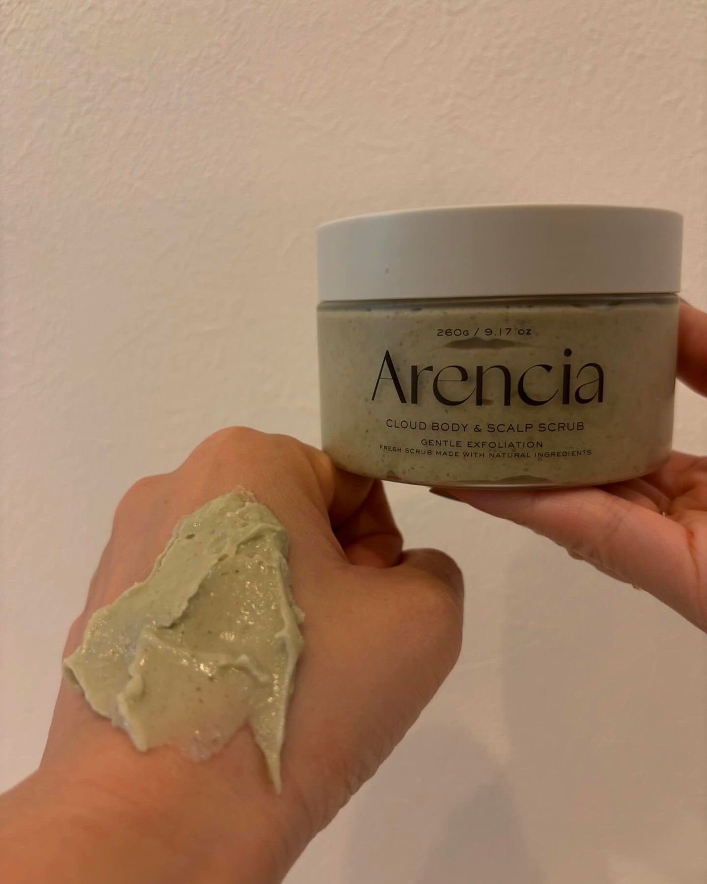 フレッシュクラウドスクラブ ゼラニウム&プリムローズ/アレンシア/ボディスクラブを使ったクチコミ(3枚目)
