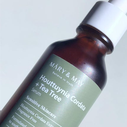 Houttuynia Cordata + Tea Tree Serum/MARY&MAY/洗顔フォームを使ったクチコミ(7枚目)