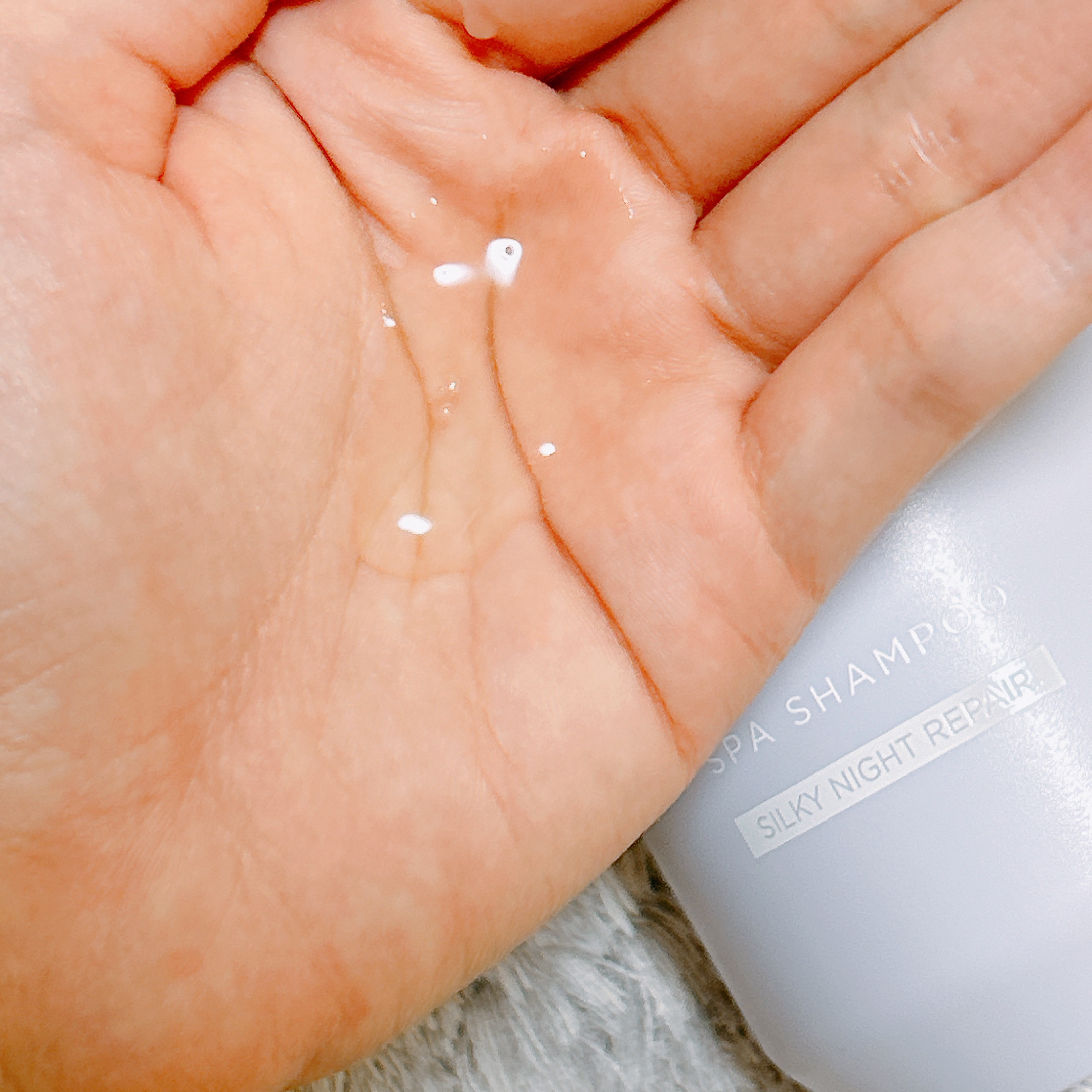 ＯＲ スパ・シャンプー／ヘアトリートメント シルキーナイトリペア/Off&Relax/市販シャンプーを使ったクチコミ（2枚目）