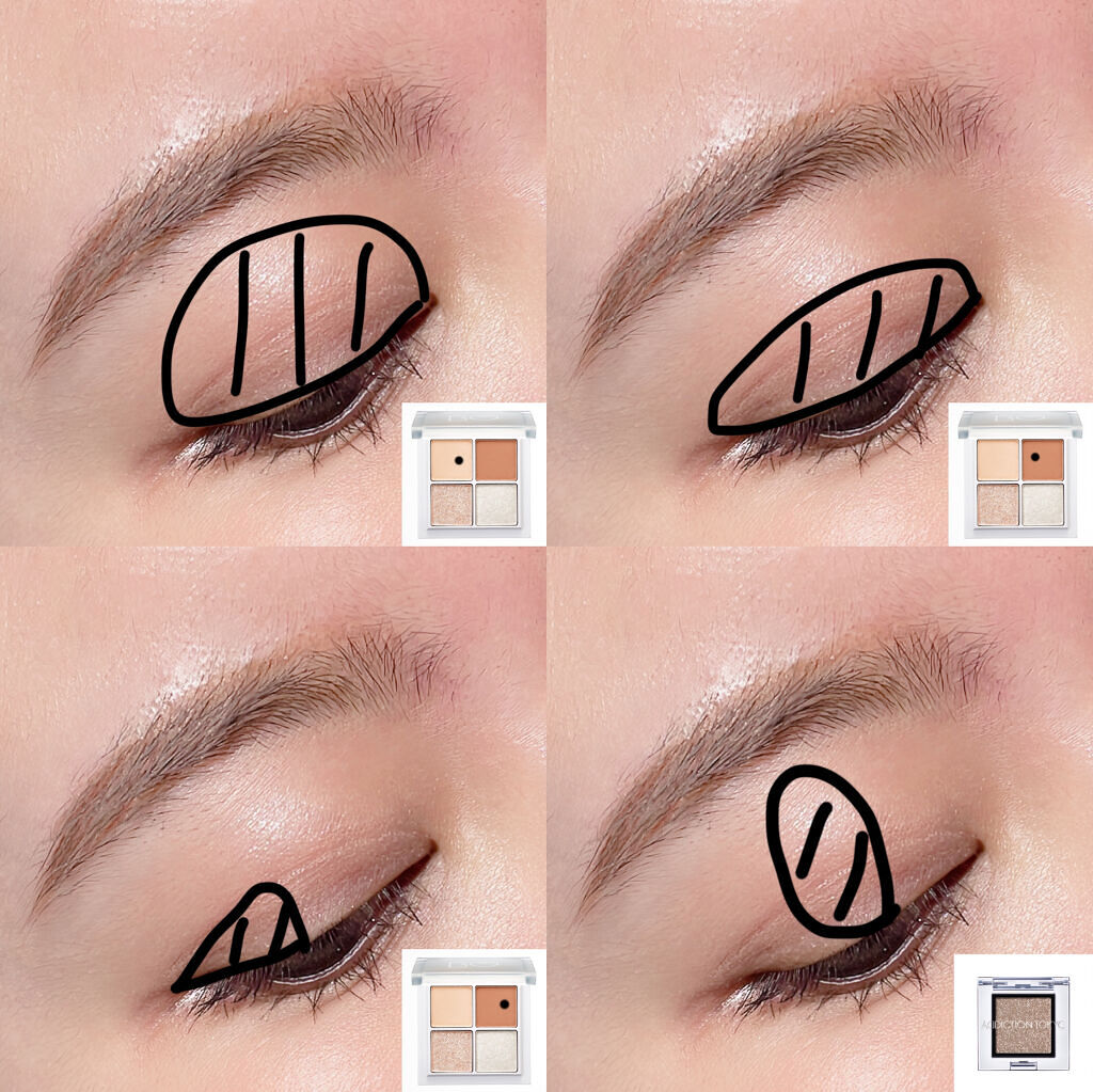 イージーeyeライナー/b idol/ジェルアイライナーを使ったクチコミ（2枚目）