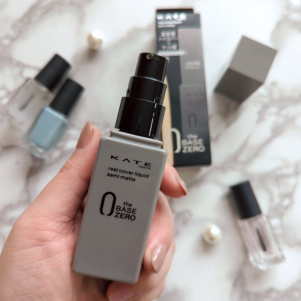 リアルカバーリキッド(セミマット)/KATE/リキッドファンデーションを使ったクチコミ(1枚目)
