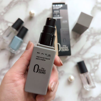 リアルカバーリキッド(セミマット)/KATE/リキッドファンデーションを使ったクチコミ(1枚目)