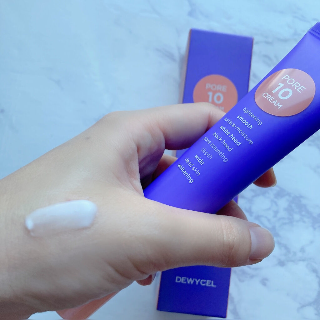 ポアーテンクリーム/DEWYCEL/化粧下地を使ったクチコミ（2枚目）