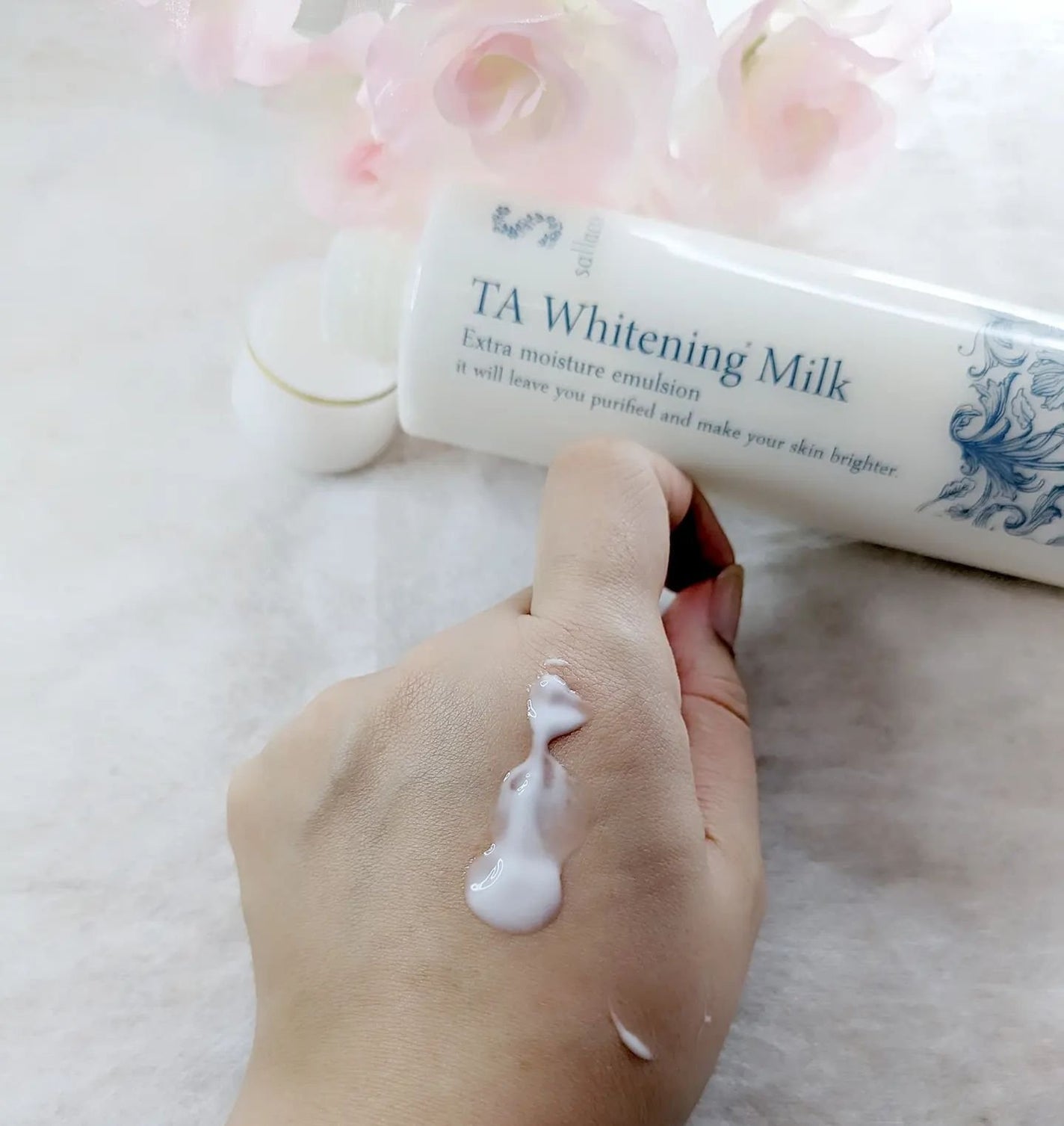 TA ホワイトニングミルク/sallacce/乳液を使ったクチコミ(3枚目)