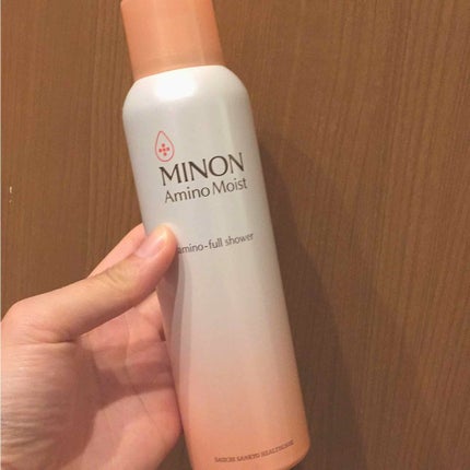ミノン アミノモイスト アミノフルシャワー/ミノン/ミスト状化粧水を使ったクチコミ(1枚目)