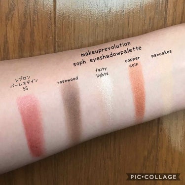 Revolution Soph Eyeshadow Palette/MAKEUP REVOLUTION/アイシャドウパレットを使ったクチコミ（3枚目）