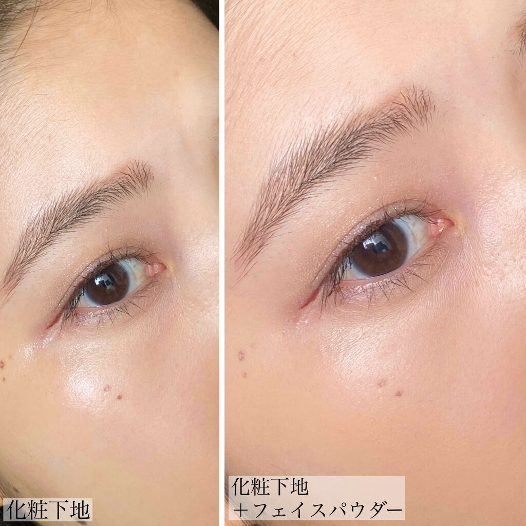 ドラマティックフェイスパウダー パフ/マキアージュ/プレストパウダーを使ったクチコミ（3枚目）