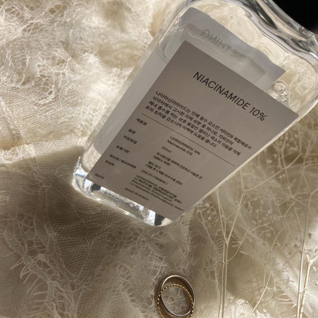 ナイアシンアミド化粧水/ONE THING/化粧水を使ったクチコミ(4枚目)