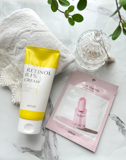 レチノール0.1クリーム/APLIN/フェイスクリームを使ったクチコミ(5枚目)