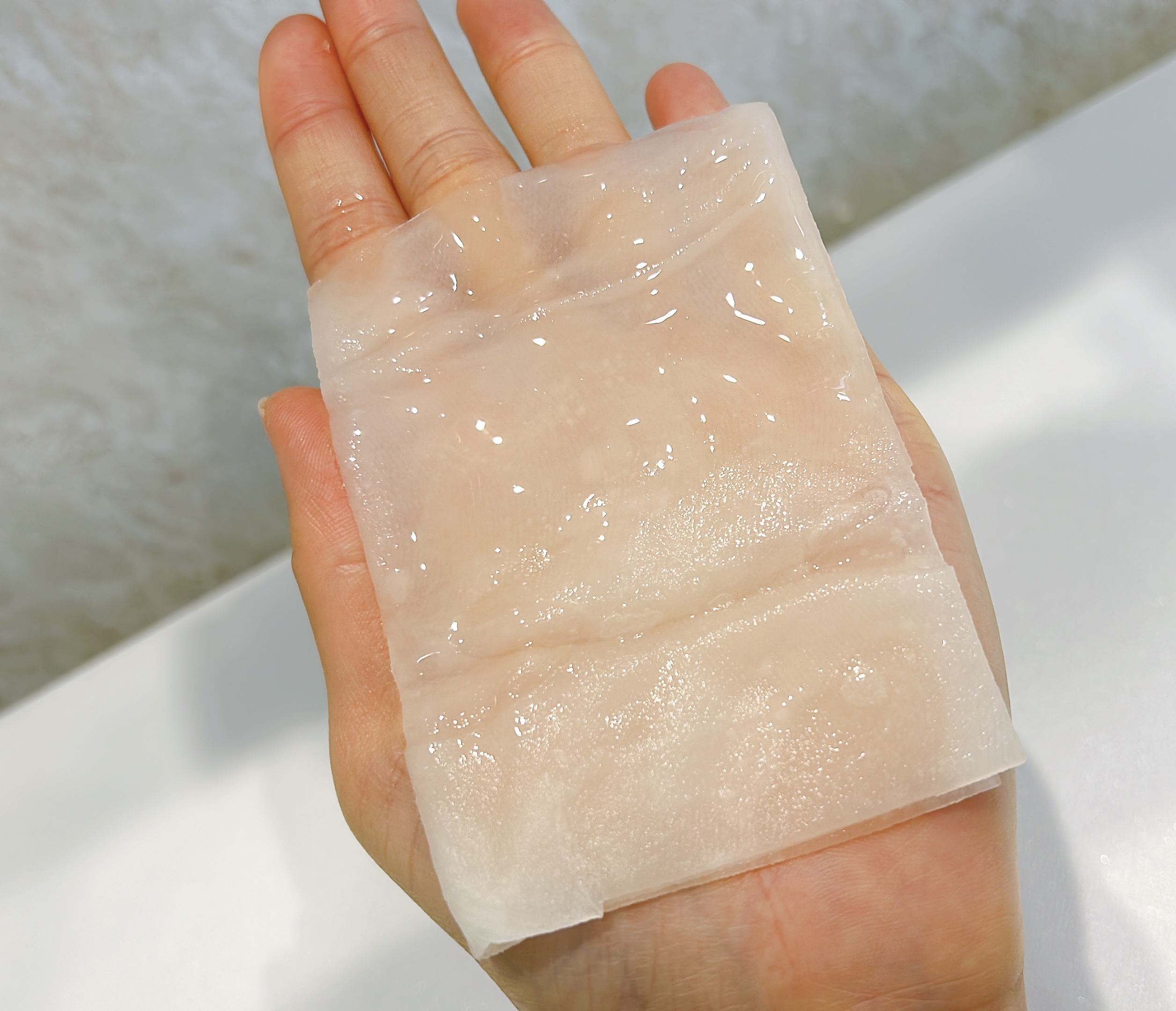 CPフェイスマスク A/カプセルセラム/シートマスク・パックを使ったクチコミ（3枚目）