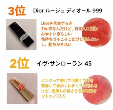 【旧】ルージュ ディオール/Dior/口紅を使ったクチコミ（3枚目）