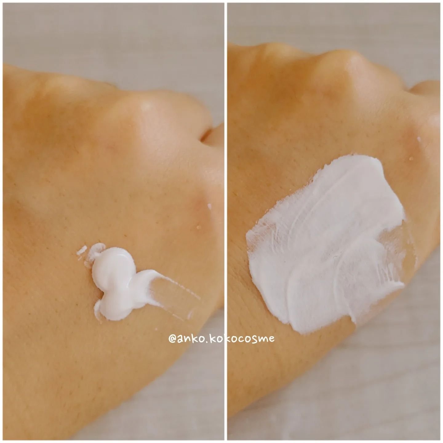 カーミングケア トーンアップサンスクリーン/BANOBAGI/日焼け止めクリームを使ったクチコミ（2枚目）