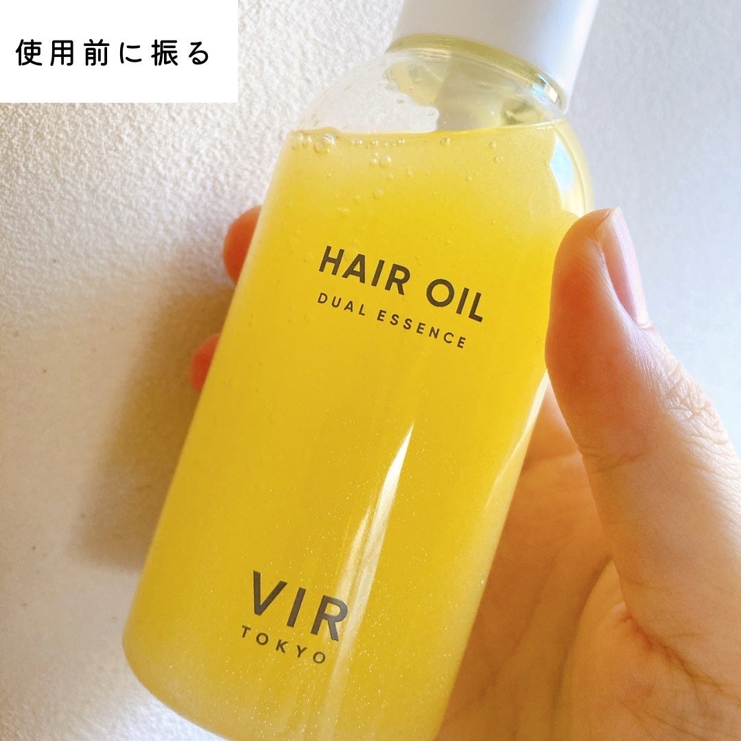 DUAL ESSENCE HAIR OIL/VIR TOKYO/ヘアオイルを使ったクチコミ(3枚目)
