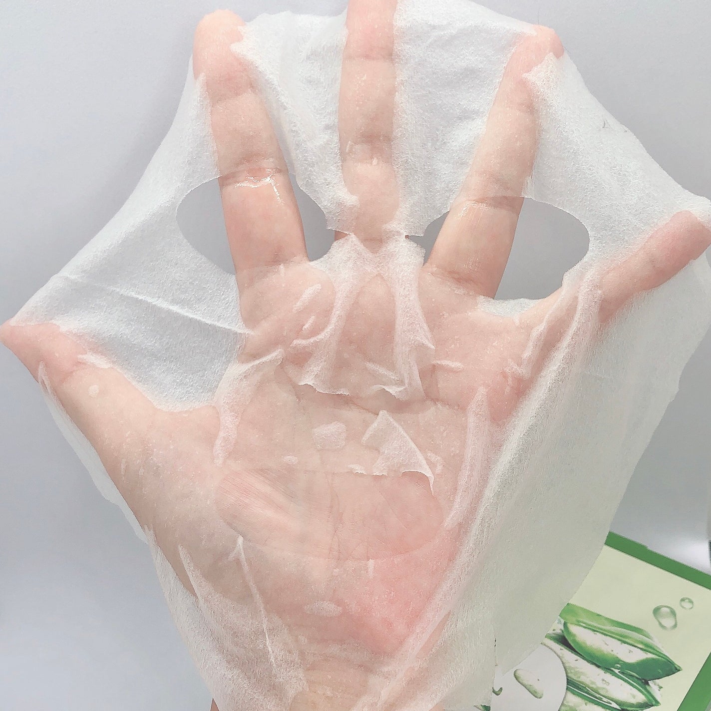 マイルド&モイスチャーアロエデイリーシートマスク/ネイチャーリパブリック/シートマスク・パックを使ったクチコミ(5枚目)