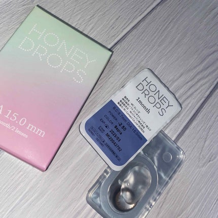 ハニードロップス セピア/HONEY DROPS/カラーコンタクトレンズの画像