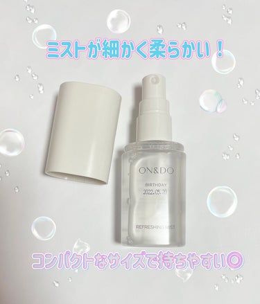 ON&DO リフレッシングミストのクチコミ「ON & DO REFRESHING MIST

ミスト化粧水大好きなので気に入りました🫧

.....」（2枚目）