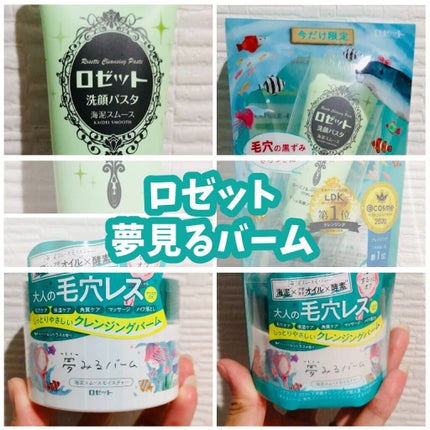 夢みるバーム 海泥スムースモイスチャー/ロゼット/クレンジングバームを使ったクチコミ(1枚目)