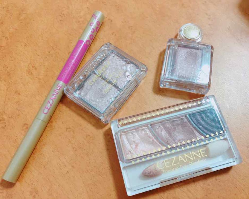 トーンアップアイシャドウ/CEZANNE/アイシャドウパレットを使ったクチコミ（2枚目）