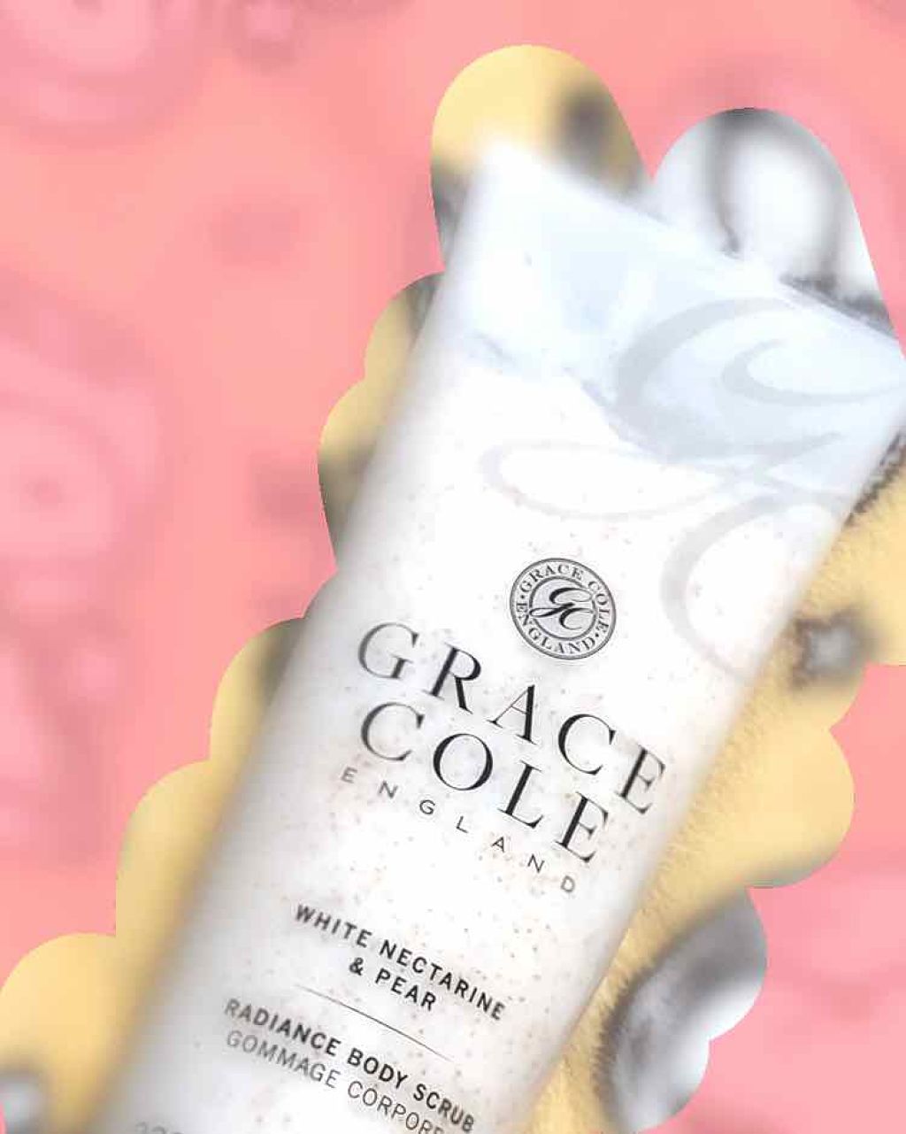 ボディスクラブ ホワイトネクタリン＆ペア/グレースコール/ボディスクラブを使ったクチコミ（1枚目）