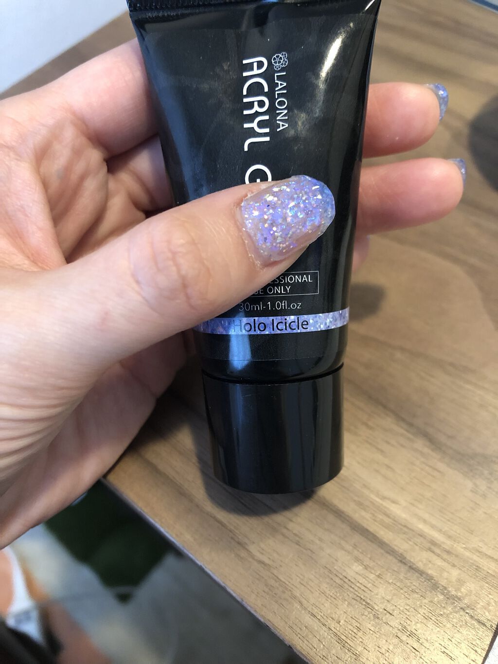 ACRYL GEL/LALONA/ジェルネイルを使ったクチコミ（1枚目）