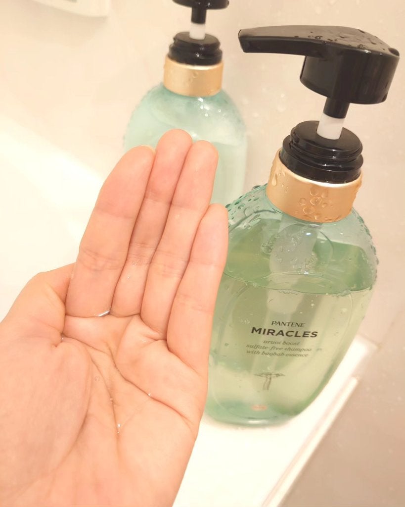 ミラクルズ うるおいブースト シャンプー/トリートメント/パンテーン/市販シャンプーを使ったクチコミ(3枚目)