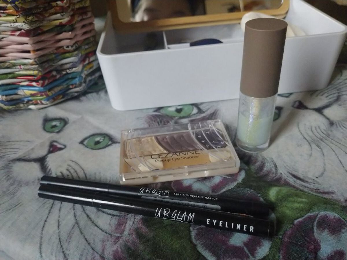 トーンアップアイシャドウ/CEZANNE/アイシャドウパレットを使ったクチコミ(1枚目)