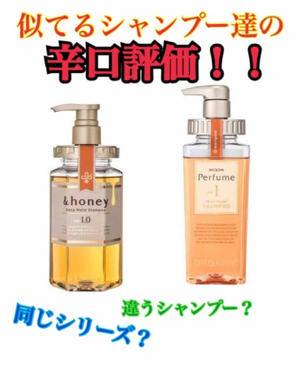ディープモイスト シャンプー1.0/ヘアトリートメント2.0/&honey/市販シャンプーを使ったクチコミ(1枚目)
