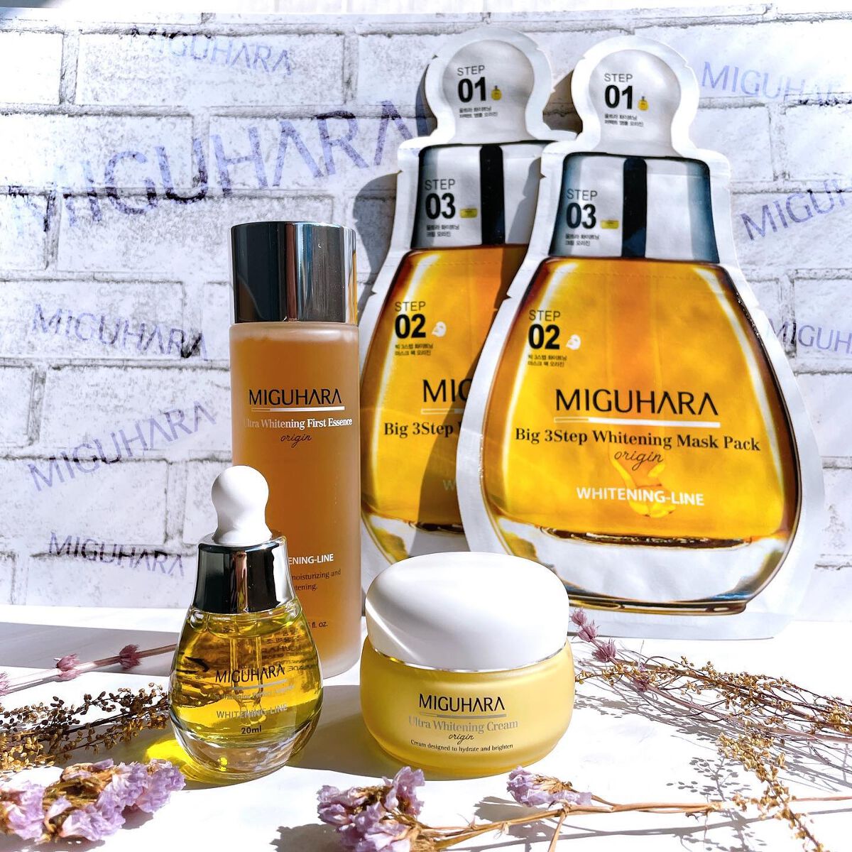 Big3 Step Whitening Mask Pack/MIGUHARA/シートマスク・パックを使ったクチコミ（1枚目）