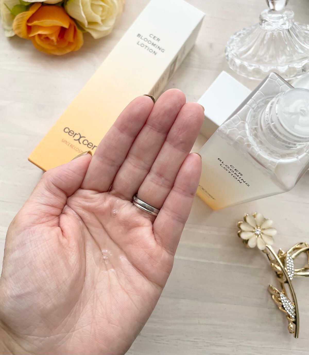  ブルーミングローション/cerXcer/化粧水を使ったクチコミ（3枚目）