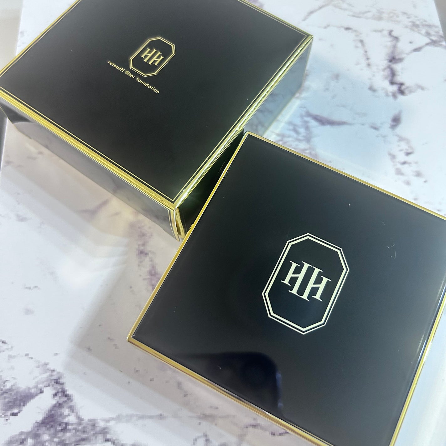 レタッチフィルターファンデーション/H×H/クッションファンデーションを使ったクチコミ(10枚目)