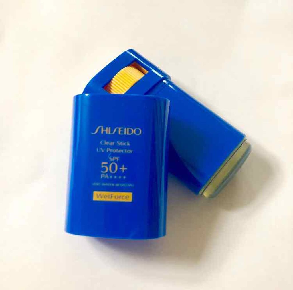 クリアスティック UVプロテクター/SHISEIDO/日焼け止め・UVケアを使ったクチコミ(1枚目)