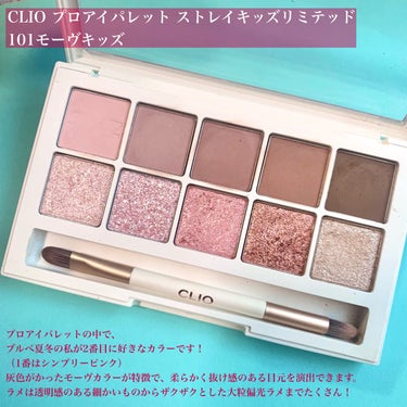 プロ アイ パレット/CLIO/アイシャドウパレットを使ったクチコミ（2枚目）