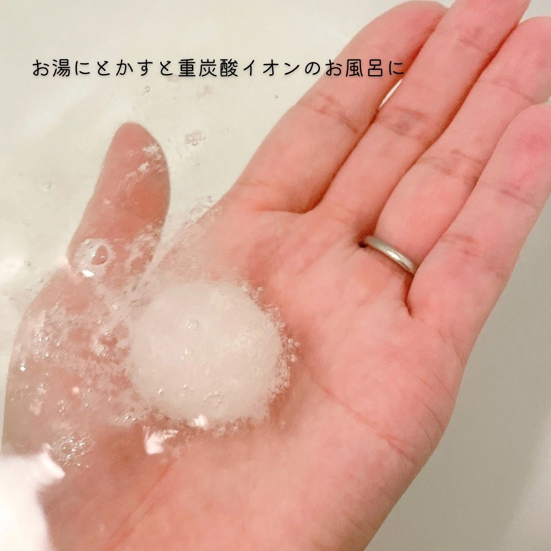 HOT TAB NATURAL ZEN SHOWER/HOT TAB/炭酸系入浴剤を使ったクチコミ(3枚目)
