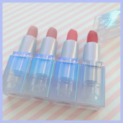 3CE SOFT MATTE LIPSTICK/3CE/口紅を使ったクチコミ(2枚目)