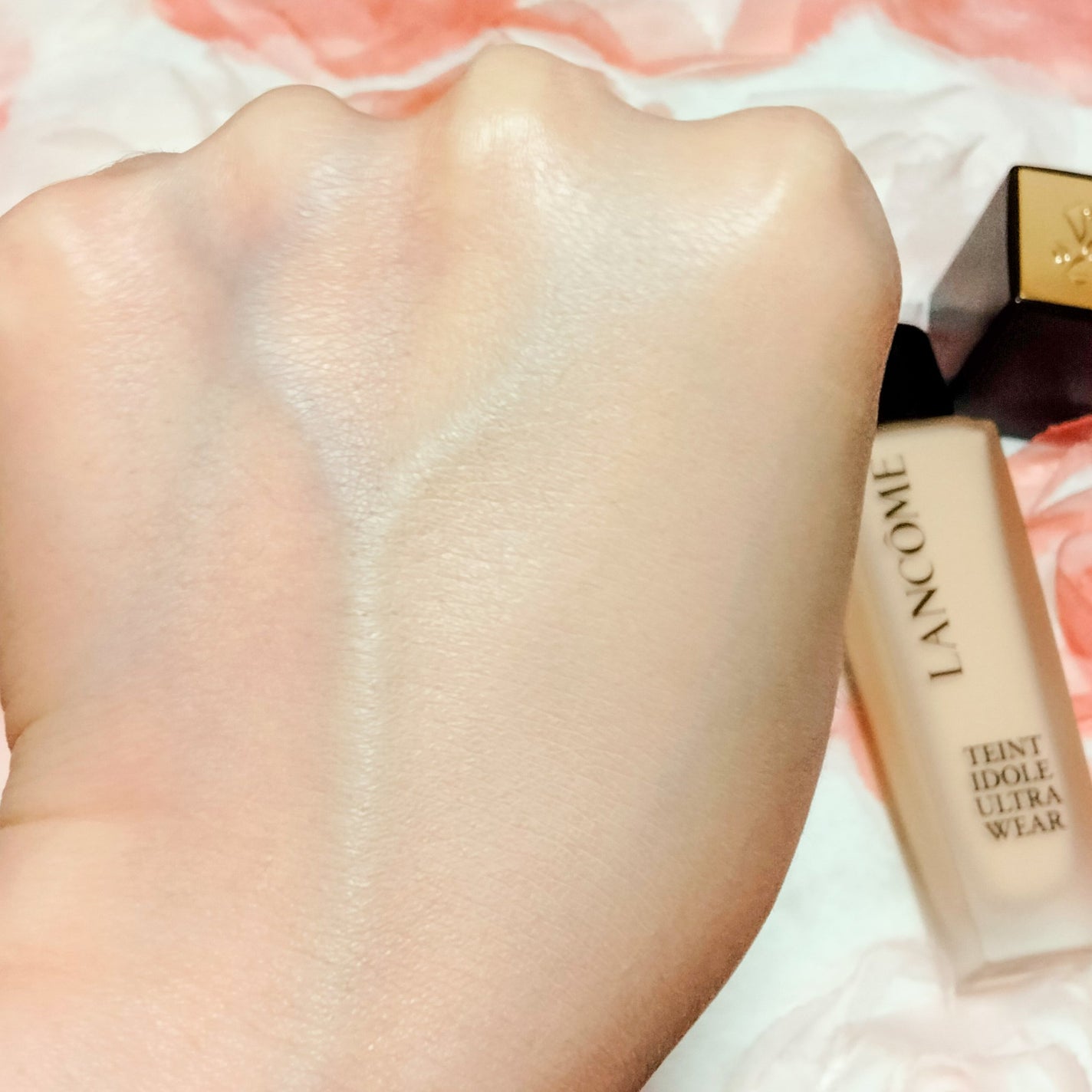 タンイドル ウルトラ ウェア リキッド N/LANCOME/リキッドファンデーションを使ったクチコミ(4枚目)