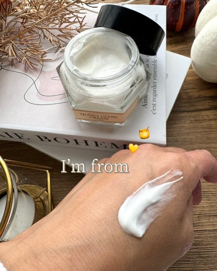 ハニーグロウクリーム/I'm from/フェイスクリームを使ったクチコミ(1枚目)