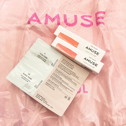 デュー ベルベット/AMUSE/口紅を使ったクチコミ(1枚目)