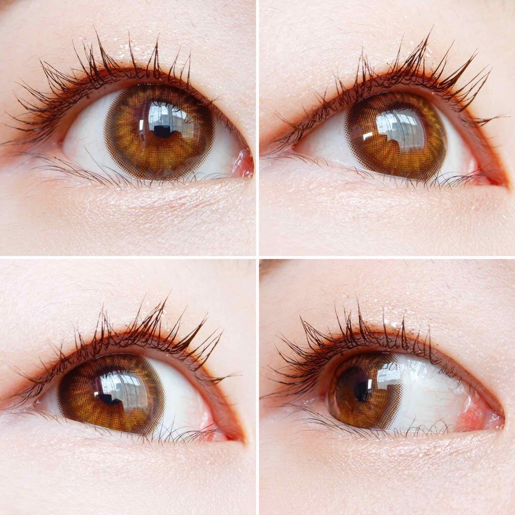 Spanish (スパニッシュ) ピーチ/OLENS/カラーコンタクトレンズを使ったクチコミ（2枚目）