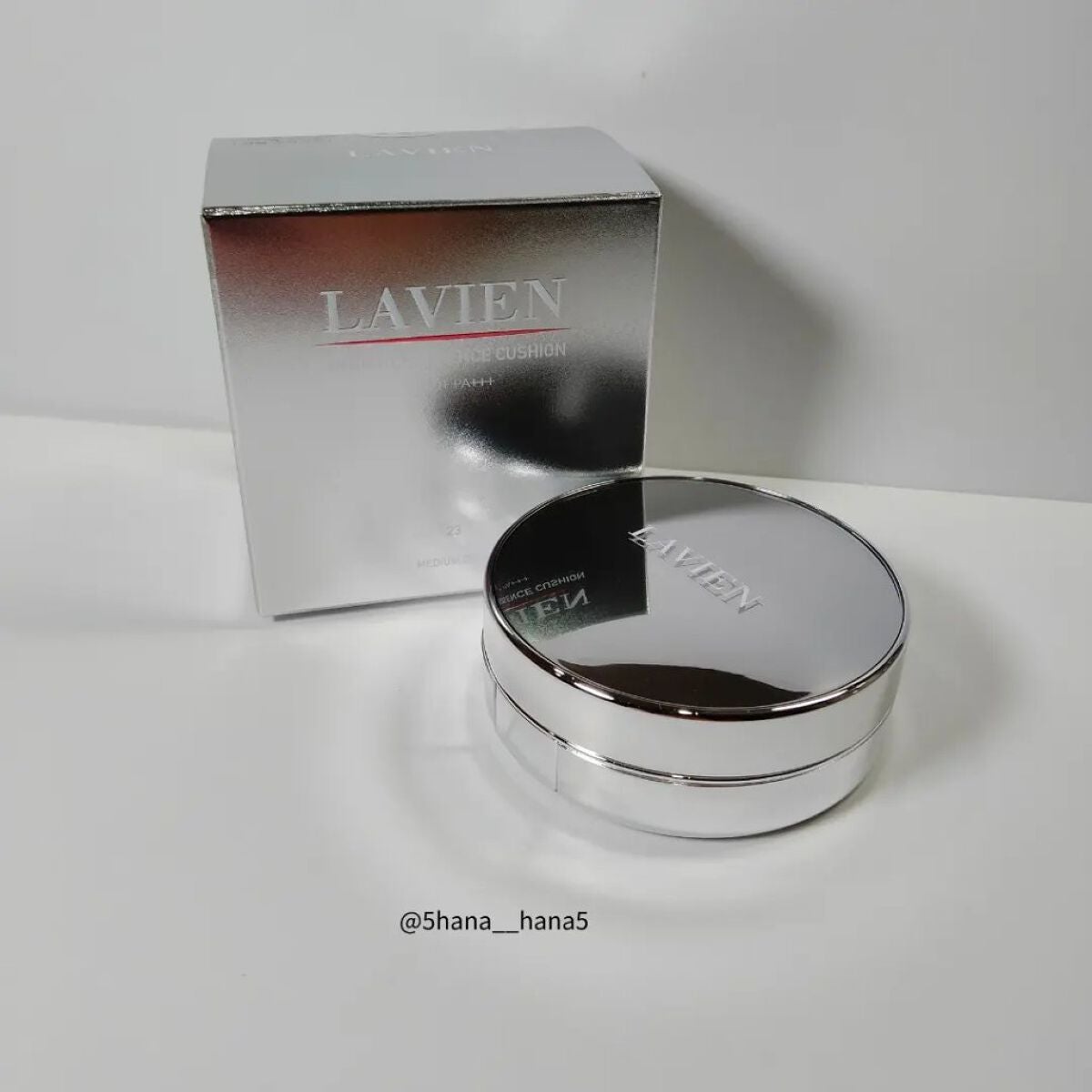 ラディアンスエッセンスクッション/LAVIEN/クッションファンデーションを使ったクチコミ(4枚目)