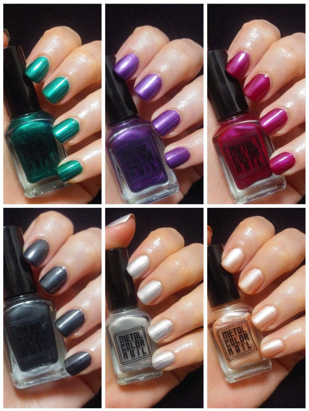 メタルカラーネイル/キャンドゥ/マニキュアを使ったクチコミ（1枚目）