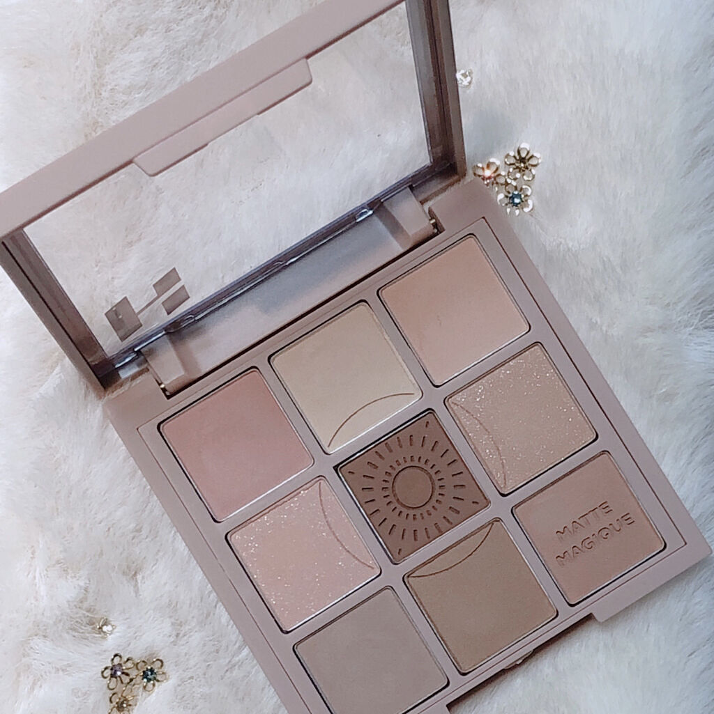 マイフェイブムードアイパレット 9カラー 01 デイジー(DAIZY)/HOLIKA HOLIKA/アイシャドウパレットを使ったクチコミ（2枚目）