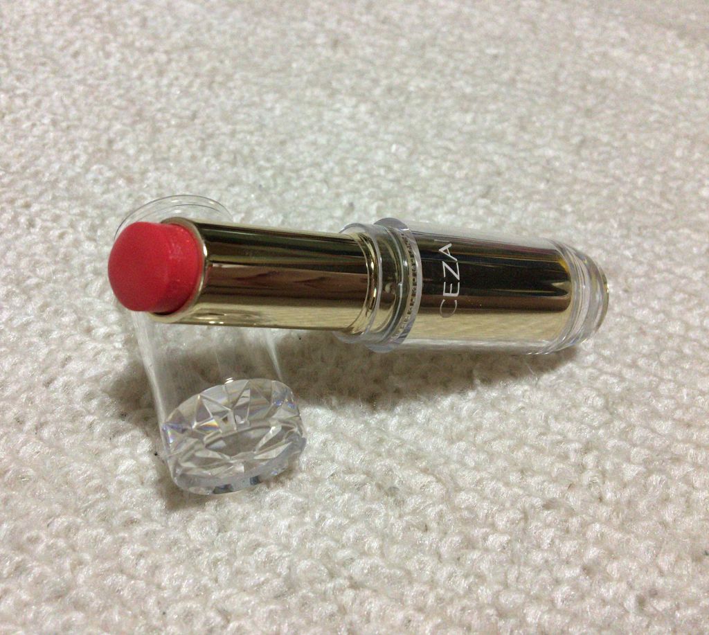 ラスティンググロスリップ/CEZANNE/口紅を使ったクチコミ（2枚目）