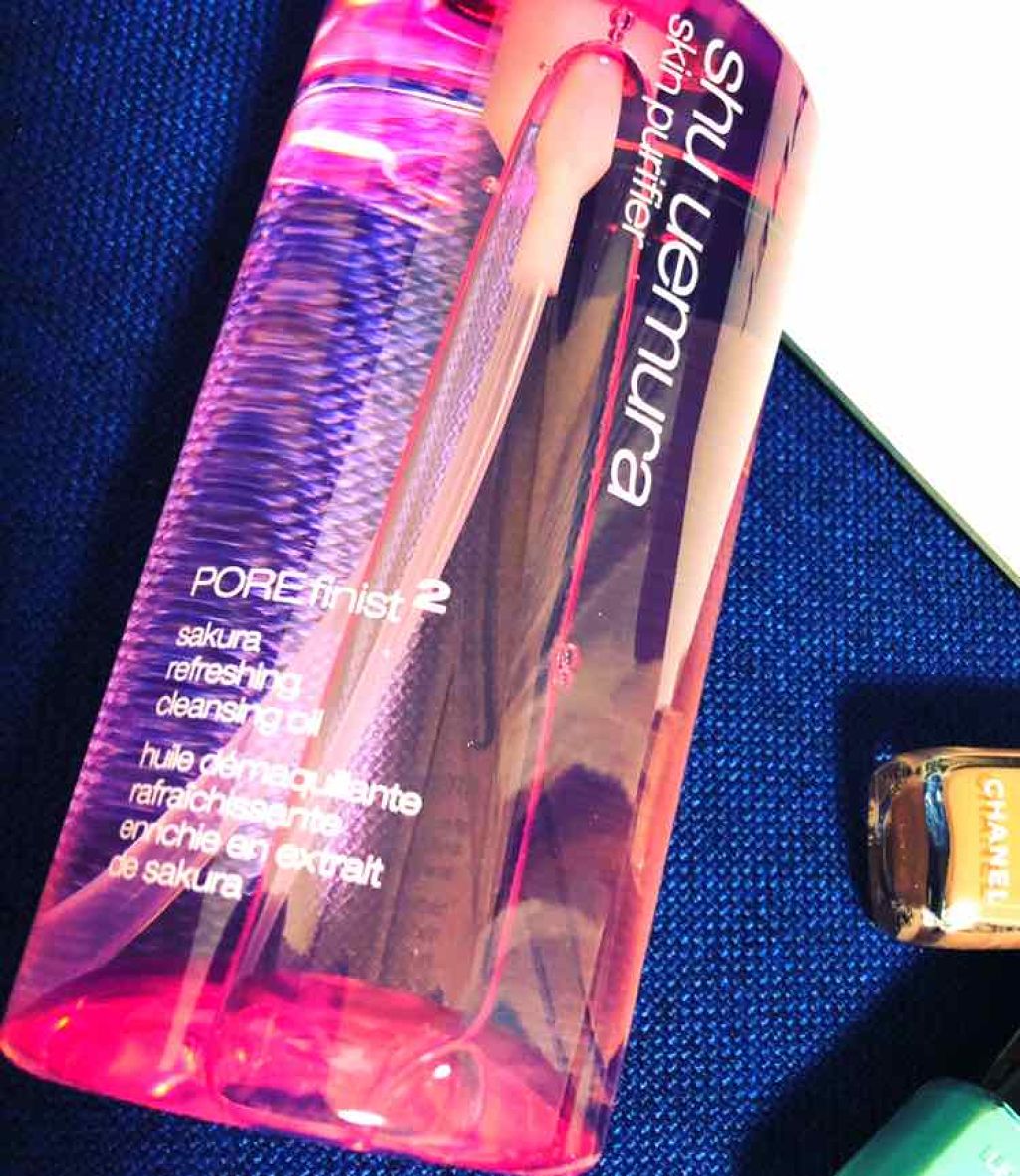 フレッシュ クリア サクラ クレンジング オイル/shu uemura/オイルクレンジングを使ったクチコミ(1枚目)
