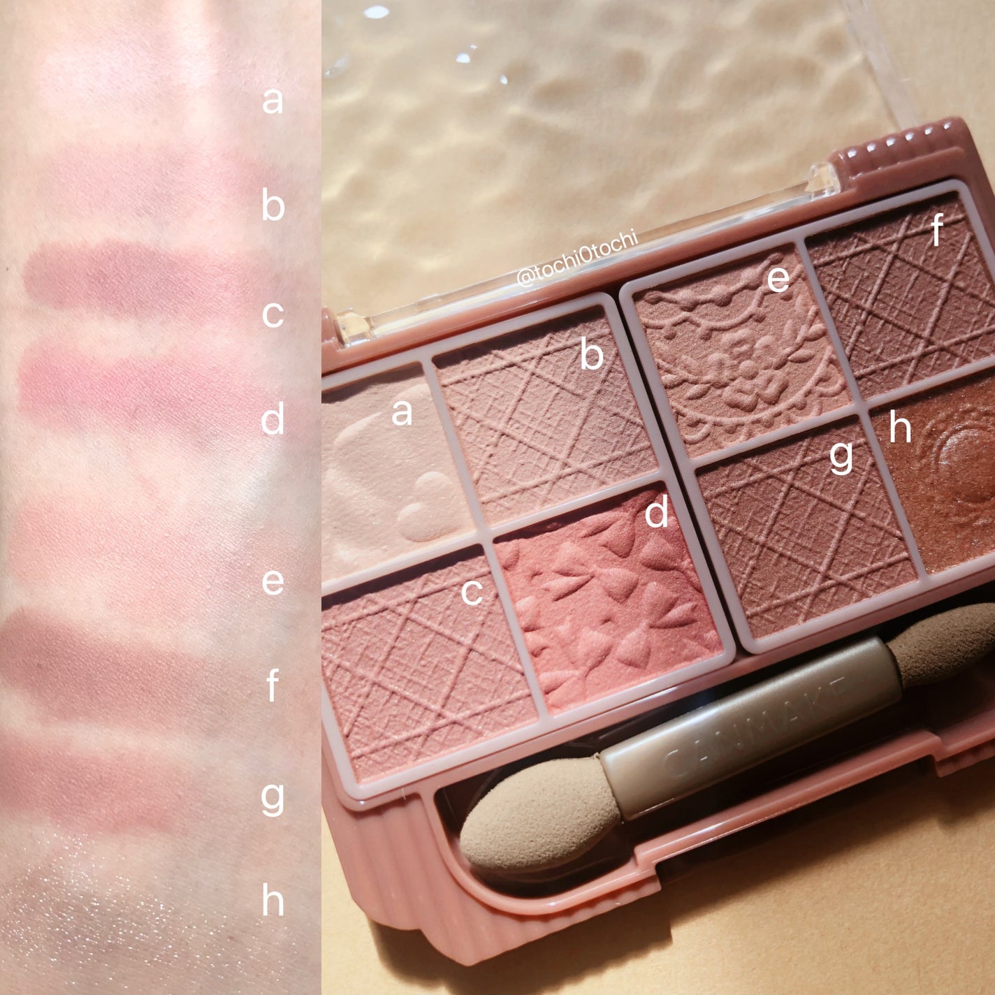 プティパレットアイズ(マットタイプ)/キャンメイク/パウダーアイシャドウを使ったクチコミ(2枚目)