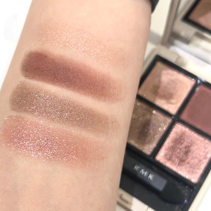 RMK シンクロマティック アイシャドウパレット/RMK/アイシャドウパレットを使ったクチコミ(2枚目)
