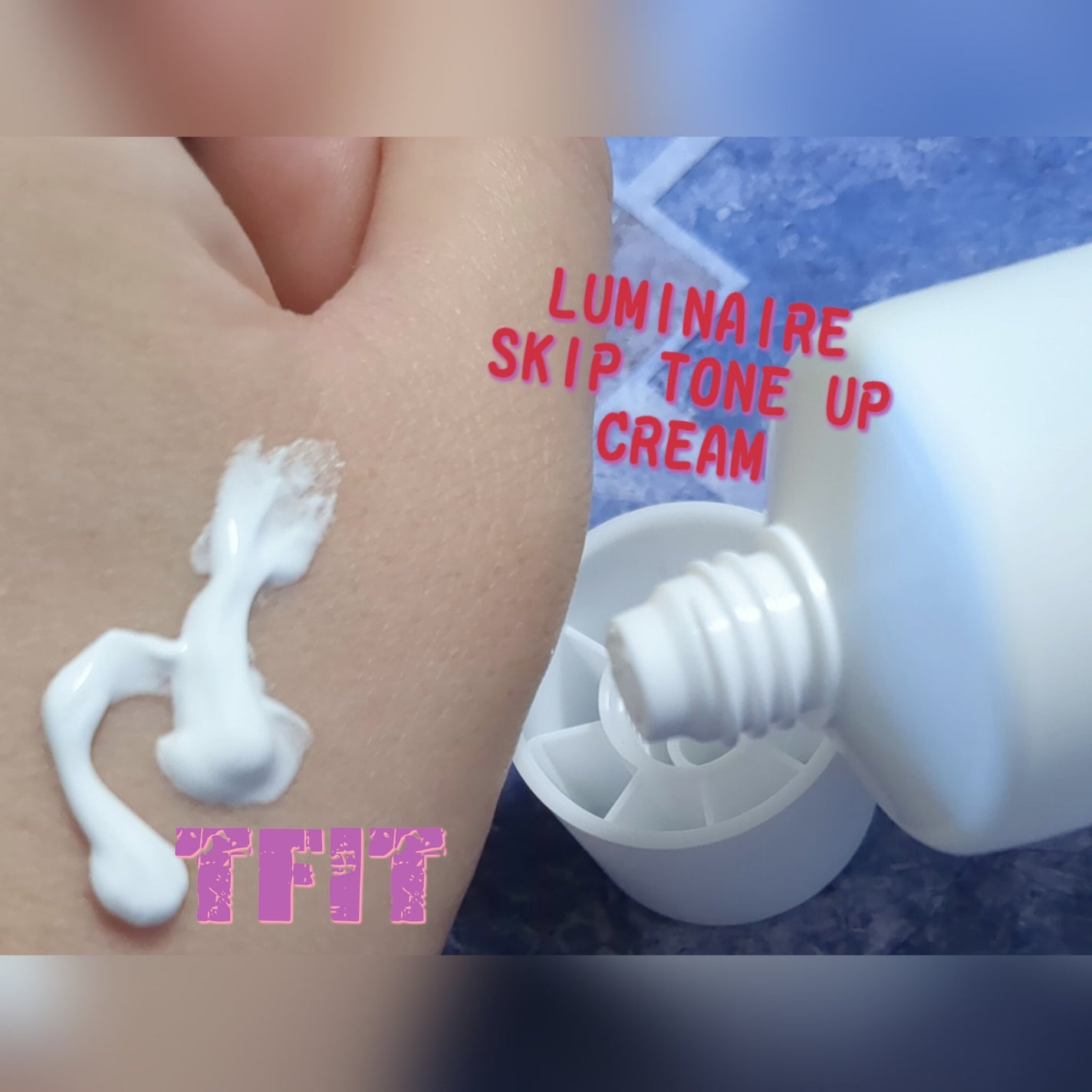 ルミネールスキップトーンアップクリーム/TFIT/化粧下地を使ったクチコミ(1枚目)