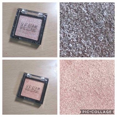 UR GLAM　POWDER EYESHADOW/U R GLAM/単色アイシャドウを使ったクチコミ（3枚目）